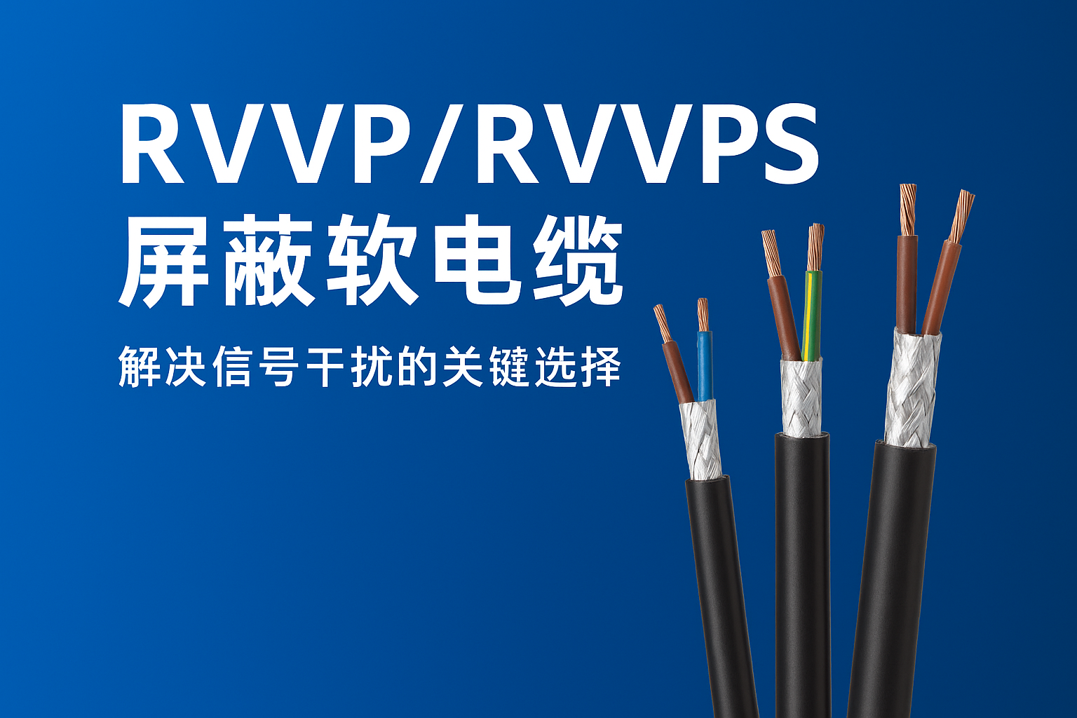 RVVP/RVVPS屏障软电缆：：解决信号滋扰的要害选择